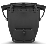 Wozinsky waterproof bicycle bag trunk pannier 25l black (WBB24BK)