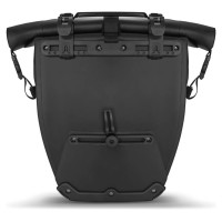 Wozinsky waterproof bicycle bag trunk pannier 25l black (WBB24BK)