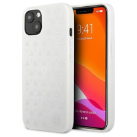Mercedes MEHCP13MESPWH iPhone 13 6,1" biały/white hardcase Silver Stars Pattern