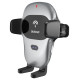 Dudao Automatic Car Holder with Built-in Qi 15W Wireless Charger Gray (F20xs)