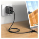 Acefast C6-03 Black USB-C - USB-C PD QC cable 100W 5A 480Mb/s 2m - black