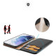 Dux Ducis Hivo Leather Flip Cover Genuine Leather Wallet For Cards And Documents Samsung Galaxy S22 + (S22 Plus) Black