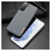 Dux Ducis Fino case is made of nylon material for Samsung Galaxy S22 + (S22 Plus) blue