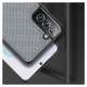 Dux Ducis Fino case is made of nylon material for Samsung Galaxy S22 + (S22 Plus) blue