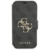 Guess GUBKP13L4GMGGR iPhone 13 Pro / 13 6.1" grey/grey book 4G Big Metal Logo