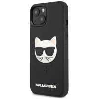 Karl Lagerfeld KLHCP13SCH3DBK 13 mini 5,4" czarny/black hardcase 3D Rubber Choupette