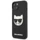 Karl Lagerfeld KLHCP13SCH3DBK 13 mini 5,4" czarny/black hardcase 3D Rubber Choupette