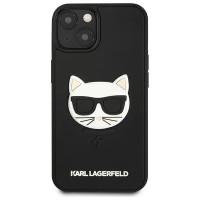 Karl Lagerfeld KLHCP13SCH3DBK 13 mini 5,4" czarny/black hardcase 3D Rubber Choupette