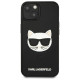 Karl Lagerfeld KLHCP13SCH3DBK 13 mini 5,4" czarny/black hardcase 3D Rubber Choupette