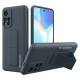 Wozinsky Kickstand Case silicone stand cover for Xiaomi Redmi 10 navy blue