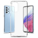 Ringke Fusion Matte tpu case with a translucent Samsung Galaxy A73 gel frame