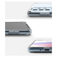 Ringke Fusion Matte tpu case with a translucent Samsung Galaxy A73 gel frame