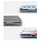 Ringke Fusion Matte tpu case with a translucent Samsung Galaxy A73 gel frame