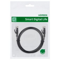 Ugreen NW102 50174 flat LAN Ethernet cable Cat. 6 2m - black