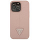 Guess GUHCP13LPSATLP iPhone 13 Pro / 13 6.1" pink/pink hardcase SaffianoTriangle Logo