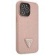 Guess GUHCP13LPSATLP iPhone 13 Pro / 13 6.1" pink/pink hardcase SaffianoTriangle Logo