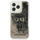 Karl Lagerfeld KLHCP13LLGGKBK iPhone 13 Pro/ 13 6,1"czarny/black hardcase Liquid Glitter Gatsby