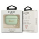 Guess GUAPLSCHSN AirPods Pro cover green/green Silicone Charm Heart Collection