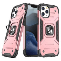Wozinsky Ring Armor case for iPhone 14 Pro armored cover magnetic holder gold ring