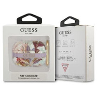 Guess GUAPHHFLU AirPods Pro cover purple/purple Flower Strap Collection