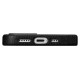 Icarer Litchi Premium Leather Case iPhone 14 Magnetic Leather Case with MagSafe Black (WMI14220709-BK)