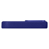 Icarer Litchi Premium Leather Case iPhone 14 Magnetic Leather Case with MagSafe Dark Blue (WMI14220709-DB)