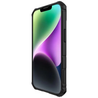 Nillkin CamShield Armor Pro Case iPhone 14 Plus case armored cover with camera cover ring stand black