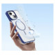 Dux Ducis Clin2 case for iPhone 14 Plus magnetic MagSafe cover blue