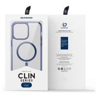 Dux Ducis Clin2 case for iPhone 14 Plus magnetic MagSafe cover blue