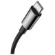 Baseus Superior Series SUPERVOOC USB-A to USB-C cable 65W 1m black