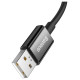 Baseus Superior Series SUPERVOOC USB-A to USB-C cable 65W 1m black