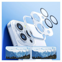 Joyroom 14Q Case iPhone 14 case housing cover with transparent camera cover (JR-14Q1 transparent)