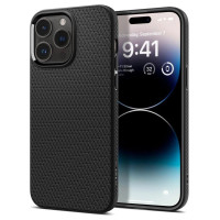 Spigen Liquid Air Case for iPhone 14 Pro Max - Matte Black