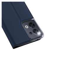 Dux Ducis Skin Pro case for Oppo Reno 8 flip cover card wallet stand blue