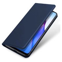 Dux Ducis Skin Pro case for Oppo Reno 8 flip cover card wallet stand blue