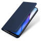 Dux Ducis Skin Pro case for Oppo Reno 8 flip cover card wallet stand blue