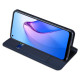 Dux Ducis Skin Pro case for Oppo Reno 8 flip cover card wallet stand blue
