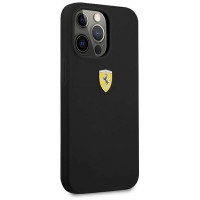 Ferrari FESSIHCP13XBK iPhone 13 Pro Max 6.7" black/black hardcase Silicone