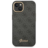 Guess GUHCP14MHG4SHK iPhone 14 Plus 6.7 "black / black hard case 4G Vintage Gold Logo