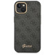Guess GUHCP14MHG4SHK iPhone 14 Plus 6.7 "black / black hard case 4G Vintage Gold Logo
