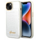 Guess GUHCP14MHGCRHS iPhone 14 Plus 6.7 "silver / silver hardcase Croco Collection