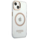 Guess GUHMP13MHTRMD iPhone 13 6.1 "gold / gold hard case Metal Outline Magsafe