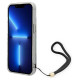 Guess GUOHCP14SHFLSB iPhone 14 6.1 "blue / blue hardcase Flower Strap