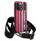 Karl Lagerfeld KLHCP14LSTSTP iPhone 14 Pro 6,1" hardcase różowy/pink Color Stripes Strap