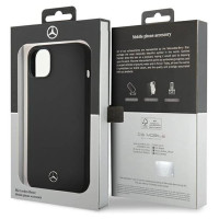 Mercedes Silicone Line MagSafe case for iPhone 14 Plus - black