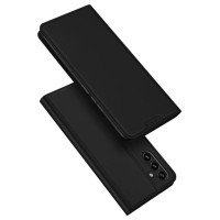 Dux Ducis Skin Pro Case for Samsung Galaxy A14 4G / 5G Cover with Flip Card Wallet Stand Black