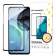 Wozinsky Full Glue Tempered Glass Tempered Glass For Motorola Moto G72 9H Full Screen Protector With Black Frame