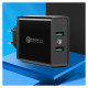 Ugreen charger 2xUSB-A 36W QC3.0 black (CD161)
