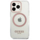 Guess Etui Guess Metal Outline MagSafe na iPhone 13 Pro / iPhone 13 - różowe