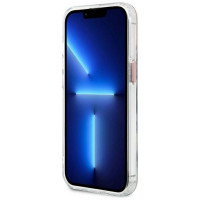 Guess Etui Guess Metal Outline MagSafe na iPhone 13 Pro / iPhone 13 - różowe